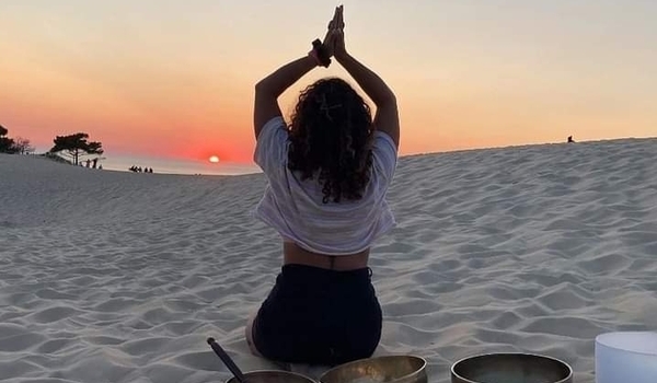 Yin Yoga & méditation sonore sur la Dune du Pilat 